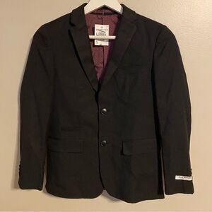 Isaac Mizrahi Blazer Sports Jacket Black Formal Wedding Neutral Staple